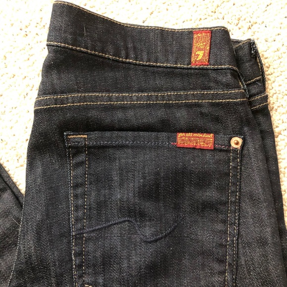 7 for all Mankind Straight Jeans 27 Waist - Picture 5 of 5